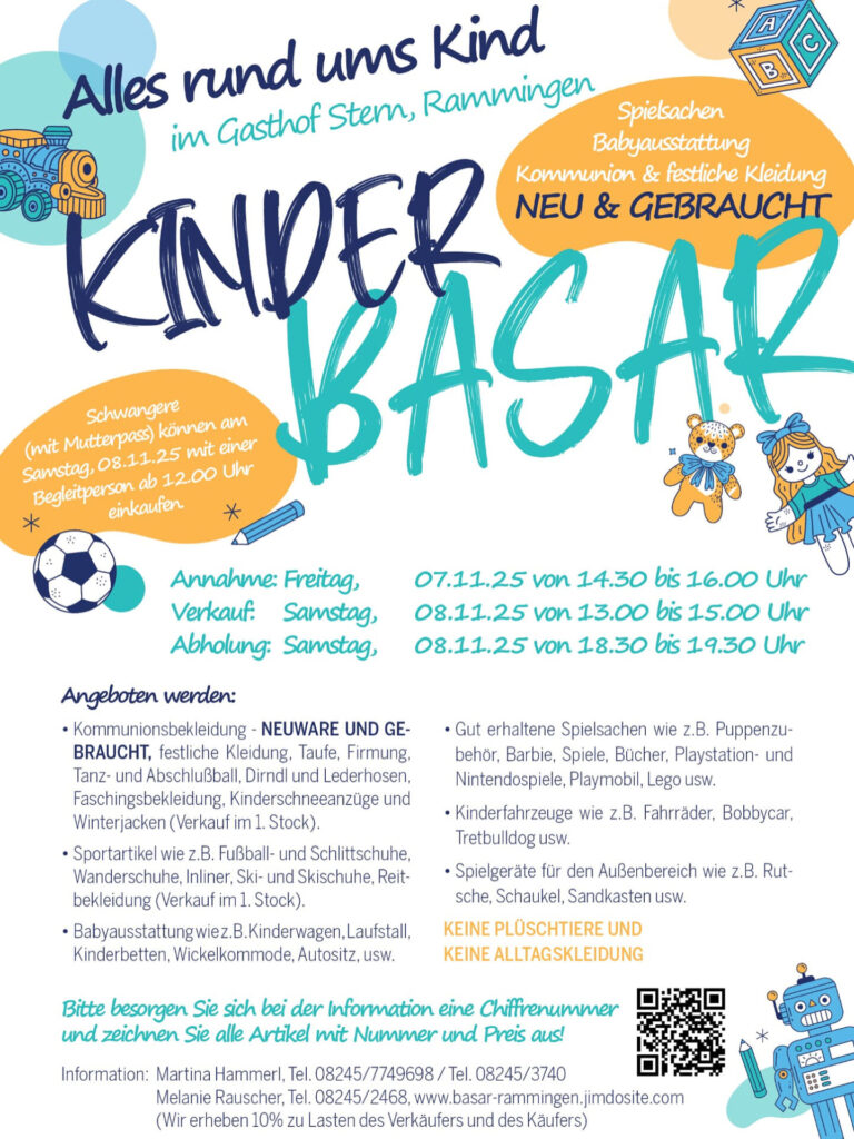 Basar – alles rund ums Kind