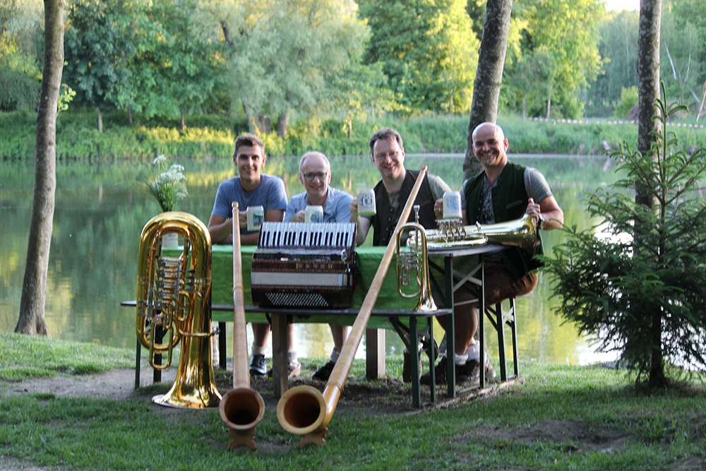 Musikprobe im Stern